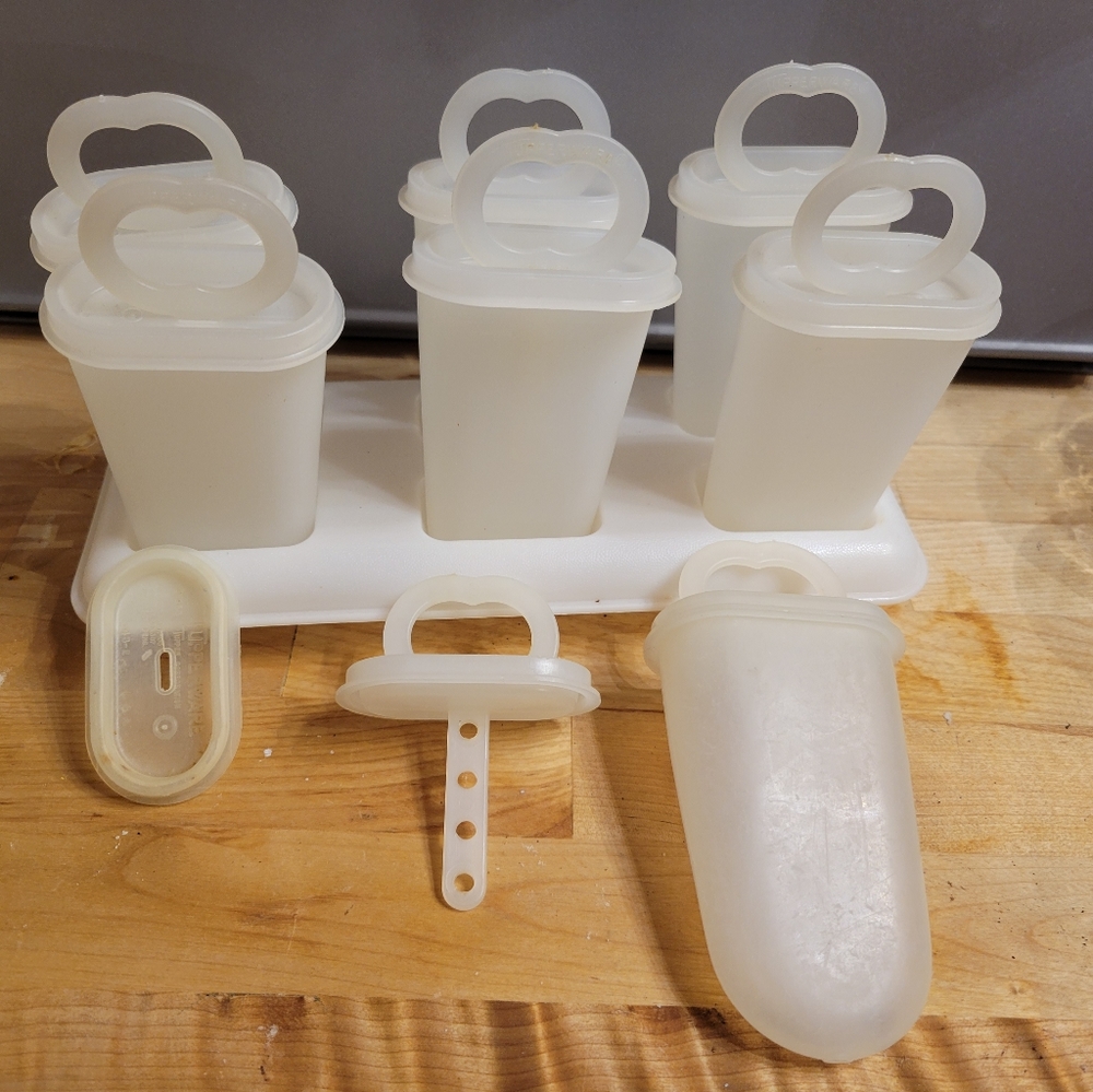 Vintage Tupperware Popsicle Set